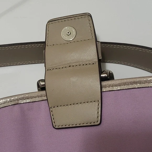 Coach Vintage Soho Elegant Metallic Leather Shoulder Bag - Picture 7 of 12